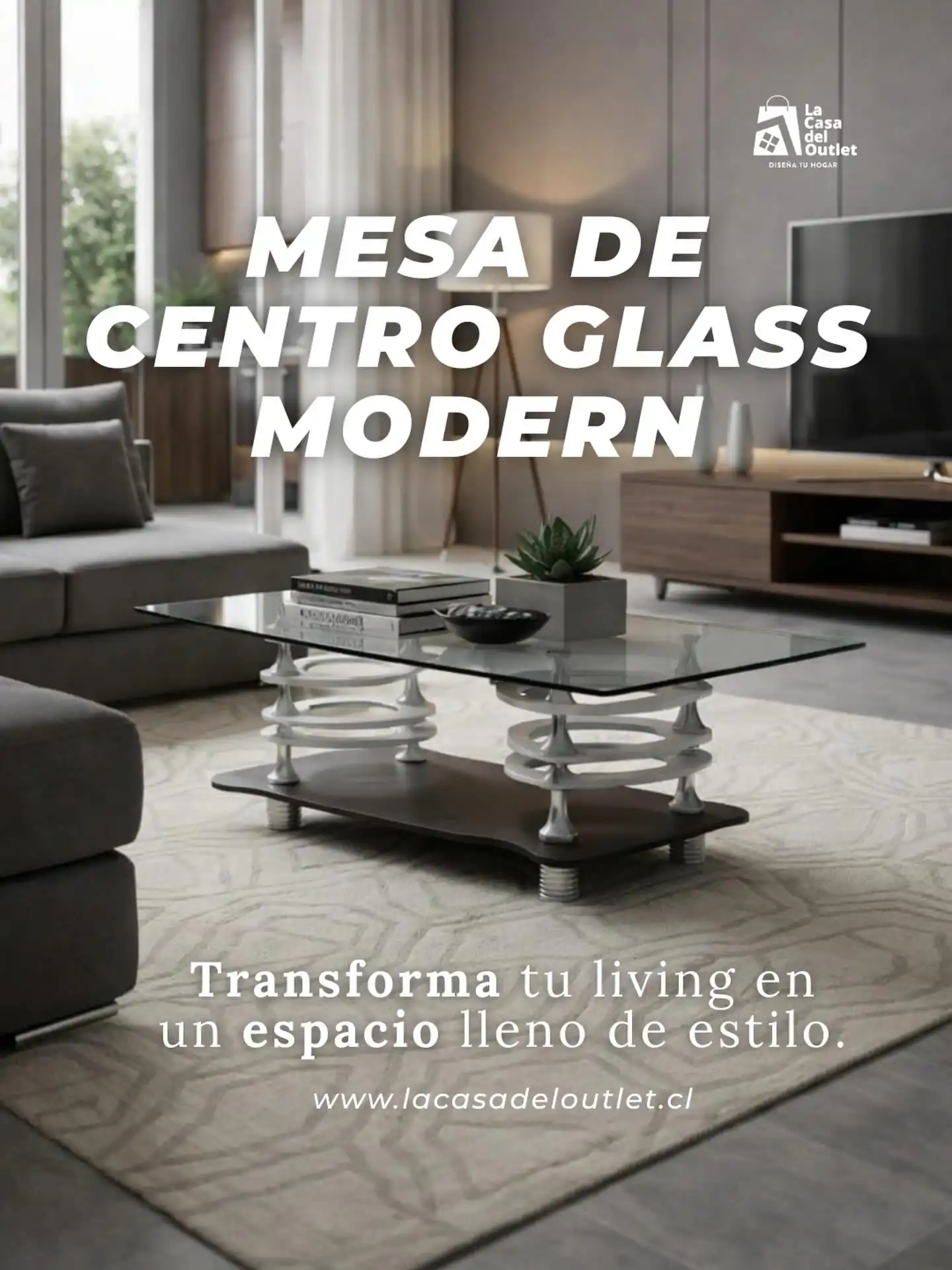 Si quieres darle un toque elegante y contemporáneo a tu living, esta mesa de centro Glass Modern es el complemento perfecto.
Su diseño moderno y minimalista la convierte en una pieza ideal para decorar con libros, velas o accesorios decorativos.
Disponible en nuestra web 🛒
#mesadecentro
#decoracionliving
#hogarconestilo
#muebles
#lacasadeloutlet