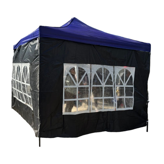 Lateral Transparente Diseño Ventana 9mtrs