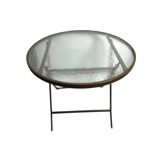 Set Mesa Plegable + 4 Sillas Ratan